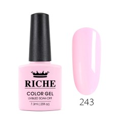 Oja Semipermanenta Riche 243, Roz, 7.3 ml